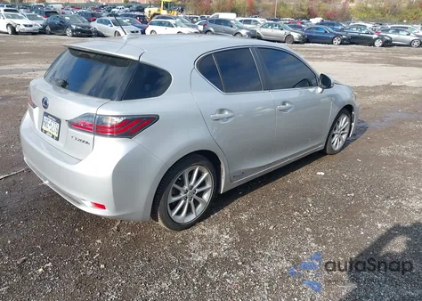 2012 Lexus Ct 200H Premium from USA, damaged, VIN JTHKD5BH6C2100656